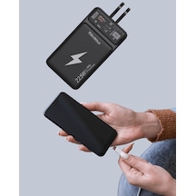 Powerbank 10000 Mah Dijital Ekranlı Çift Kablolu Uczzzpg10.000power-7 Çok Renkli