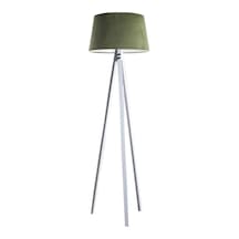 Düz 3 Ayak Tripod Lambader Abajur Avize Aydınlatma Ahşap Beyaz Ağaç Diğer