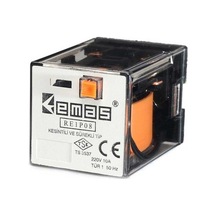 Emas Re1p08ac110 Re1 110vac 2 Kontak 2 Kontak 8 Pin Endüstriyel Röle