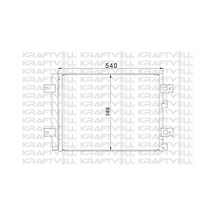 Klıma Radyatoru Kondanser Dacıa Duster Logan Iı Sandero Iı Lodgy 1.2 , 1.4 , 1.5 Dcı 1.6 Kraftvoll 08060104