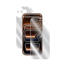 Apple İphone 17 Pro Max İçin Hydrogel Tam Kaplama Ekran Ve Arka Koruma