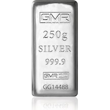 Agakulche 250 Gram 999.9 Ayar Gmr Külçe Gümüş