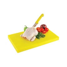 Türkay Polietilen Kesme Tahtası, Kesim Levhası Sarı 40X60X2 Cm