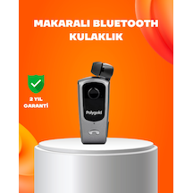 Klipsli Tasarımlı Bluetooth Kulaklık Uzun Pil Ömrü