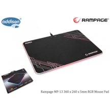 Rampage Mp-13 Aura 360X260X5Mm Gaming Rgb Mouse Pad