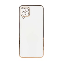 Zore Galaxy A12 Kılıf Ogaa Bark Kapak - Beyaz