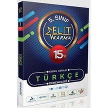 Elit Karma 5. Sınıf 15 Li Konu Sıralı Türkçe Denemeleri