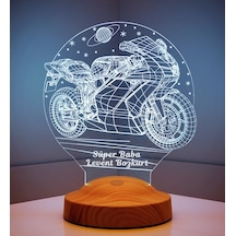 Babalar Günü Hediyesi, Babaya Hediye, Racing Motor Led Lamba
