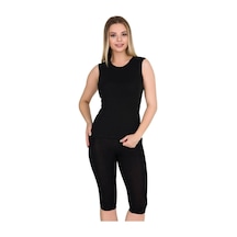 Berrak Kadın Kolsuz Body T-shirt Beyaz 2 Li Paket 001
