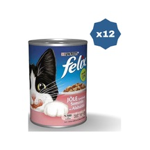 Felix Konserve Kedi Maması Somonlu 400 Gr - 12 Adet
