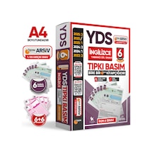 2026 YDS İngilizce ÖSYM Tıpkı Basım Çıkmış Soru 6lı Deneme Paketi Video/PDF Çözümlü Türkiye Geneli