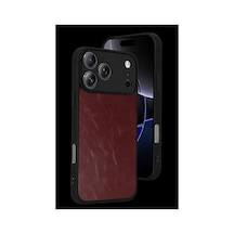 Apple İphone 17 Pro Max Aras Deri Kapak