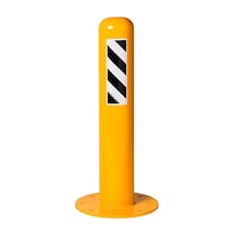 Demir Trafik Dubası Sabit Otopark Direği Metal Delinatör Dubası Bariyeri 40 Cm Gri