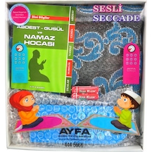 Sesli Seccade Seti Pembe - Ayfa Yayınları