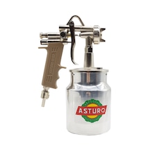 Asturo Boya Tabancası Alttan Depolu 2Mm