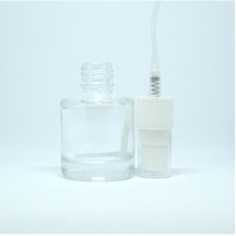 Boş Parfüm ve Kolonya Şişesi 8 ML 5 Adet Boş Silindir Cam Beyaz Sprey Şişe