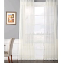 Evdepo Home Kullanıma Hazır Vual Tül Perde (446700746)