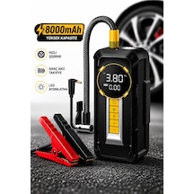 Akü Takviye Cihazı Araç Hava Kompresörü 1000a 150 Psı 8000 Mah