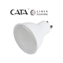 Cata Ct 4240 7w Led Çanak Ampul 6400k Beyaz Işık Çok Renkli