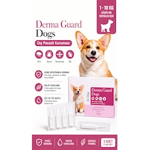 1-10 Kg Köpek Dış Ense Deri Damlası Pire Bit Kene Deri Bakımı İçin Bitkisel Damla 5x1 Ml