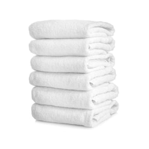 6'lı Otel Tipi 90x150 Banyo Havlusu Beyaz - Elm-01-456482 Renkli