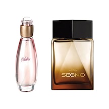 Avon Celebre Kadın Parfüm EDT 50 ML + Avon Segno Erkek Parfüm EDP 75 ML