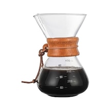 Nurgaz Campout Filtre Kahve Cam Set  400 ML
