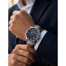 Daniel Klein Damat Ve Takım Elbiseye Özel 2 Yıl Garantili Çelik Kordon Erkek Kol Saati Vs.blkt.1017 Gümüş