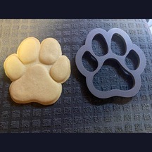 Mizaku Köpek Patisi Şeklinde Kurabiye Kalıbı Siyah
