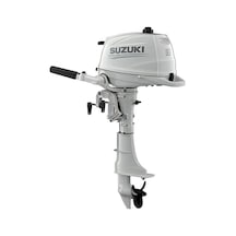 Suzuki 6 HP Kısa Şaft Manuel 4 Zamanlı Deniz Motoru Beyaz