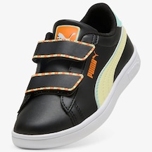 Puma 402830-02 Smash 3.0 Playdate V Ps Çocuk Siyah Sneaker Günlük Spor Ayakkabı
