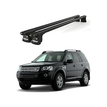Trio-ı Land Rover Freelander 2007 Ve Sonrası Uyumlu Siyah Kilitli Ara Atkı 135cm Port Bagaj Tavan Barı