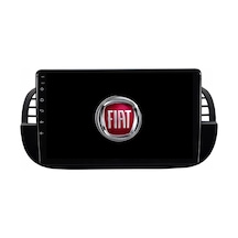 Fiat 500 - Araç Multimedya Ekran - 2gb 32gb - S - Black - 2008 - 2015 - 9 Inch - Myway - Red