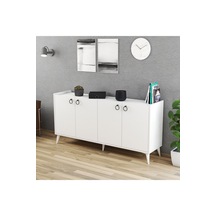 Ferniso Mobilya 165 Cm Konsol Beyaz