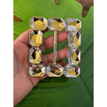 9x8 Cm Plastik Taşsız Çanta Tokası Kemer Tokası Dikiş Aksesuarı