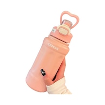Büyük Kapasiteli Termos Bardak 316 Paslanmaz Çelik Su Bardağı Kdh3xd Açık Pembe