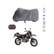 Suzuki DRZ 400 SM Arka Çanta Uyumlu Motosiklet Branda Su Geçirmez Motor Branda