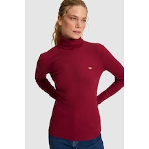 U.s. Polo Assn. Kadın Vişne Tişört 50333795-vr223