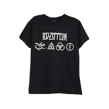 Led Zeppelin Baskılı T-Shirt (440862865) Çok Renkli Led Zeppelin Baskılı T-Shirt (440862865) Çok Renkli
