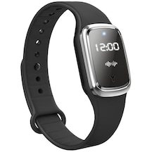 Dolıty Anti Böcek İzle Ultrasonik Kovucu Bileklik Siyah Siyah