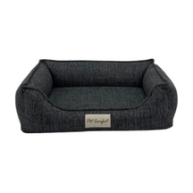 Pet Varius Koyu Gri Kedi Ve Köpek Yatağı S 45x55cm Açık Bej