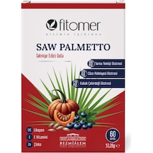 Fitomer Saw Palmetto Takviye Edici Gıda 60'lı Kapsül