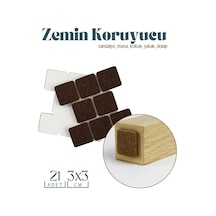 21 Adet 30 Mm Sandalye Mobilya Koruyucu Keçe 716224 - 225504726 Diğer