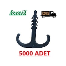 Kılçık Kelepçe Mobil Boru Sabitleme Kelepçesi Yere Tespit 5000 Ad