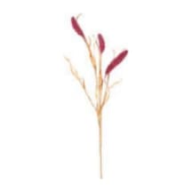 Yapay Bitki Setaria Pamuk Kirpi Darı Kızıl 90 Cm. Çok Renkli