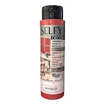 Rich Selfy Decor Vernikli Boya 500 Cc 5824 Kardinal Kırmızı Renk