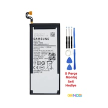 Samsung Galaxy Uyumlu S7 Edge G935 Batarya Pil A++ Lityum Polimer Pil + Montaj Set