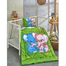 Komfort Home Ranforce Bebek Yorgan Seti Pamuk / V23