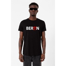 La Casa De Papel Berlin Ak Siyah Erkek Tshirt Çok Renkli