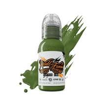 World Famous Ink Vincent Zattera Sour Swamp Yeşil Dövme Boyası 1oz - 30ml